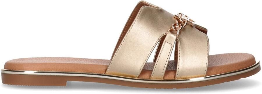 Tommy Hilfiger Slippers FLAT SLIDE 1372514-PLATINUM T3A2-33250