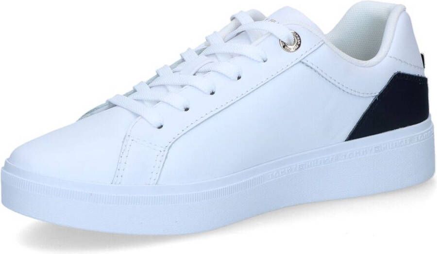 Tommy Hilfiger Plateausneakers TH COURT SNEAKER met th-sierelement - Foto 4