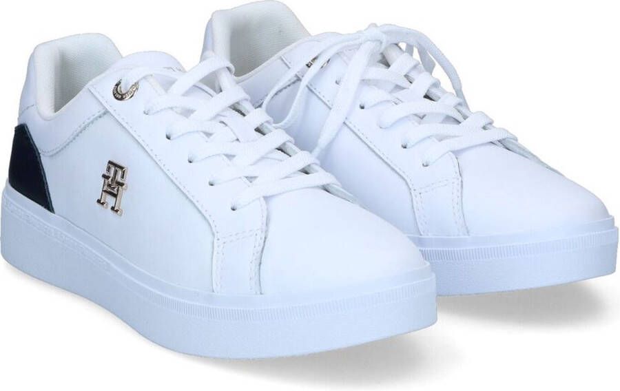 Tommy Hilfiger Plateausneakers TH COURT SNEAKER met th-sierelement - Foto 3