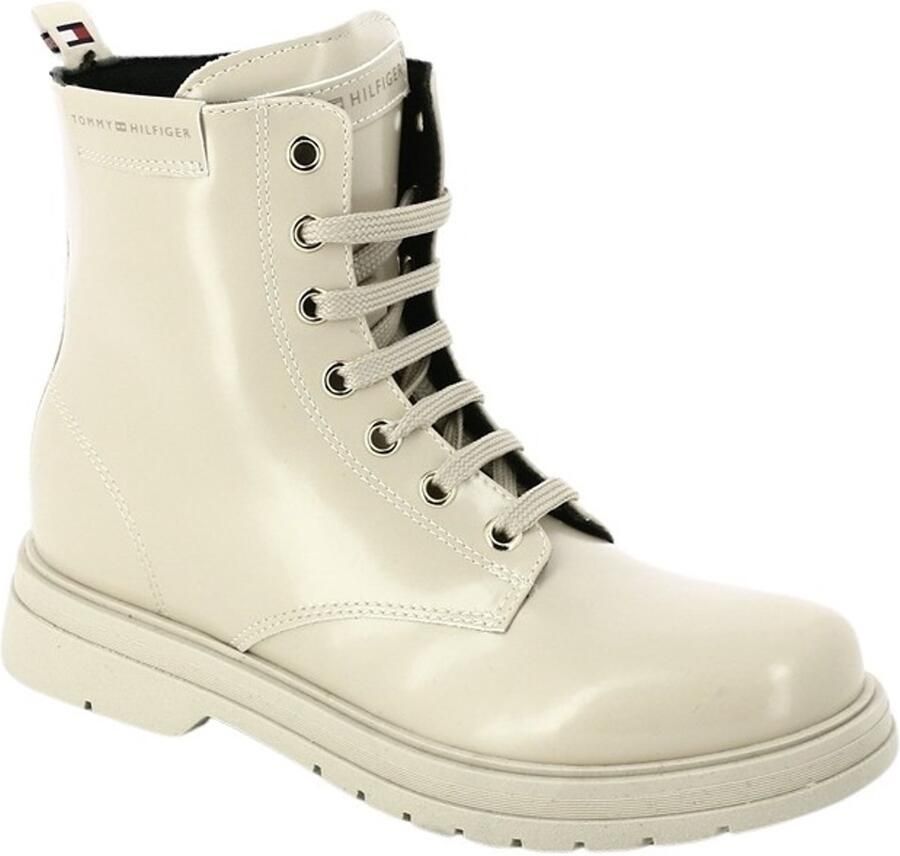 Tommy Hilfiger Veterschoenen dameslaarzen Beige Dames