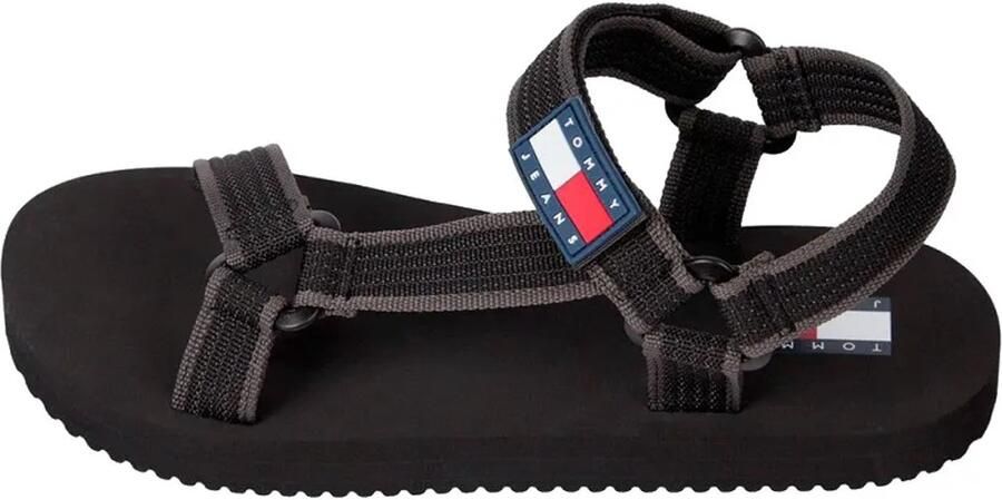 Tommy Hilfiger Em0em01563 Sandalen Zwart Man
