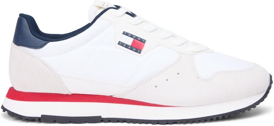 TOMMY JEANS Eva Runner Leather Schoenen Wit Man - Foto 2