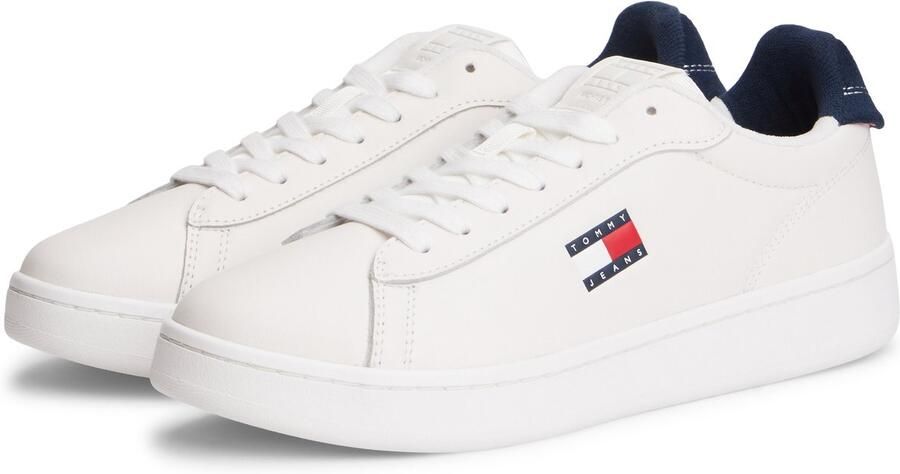 TOMMY JEANS Plateausneakers ARCHIVE' 98 vrijetijdsschoen halfhoge schoen veterschoen met logo op de tong - Foto 3