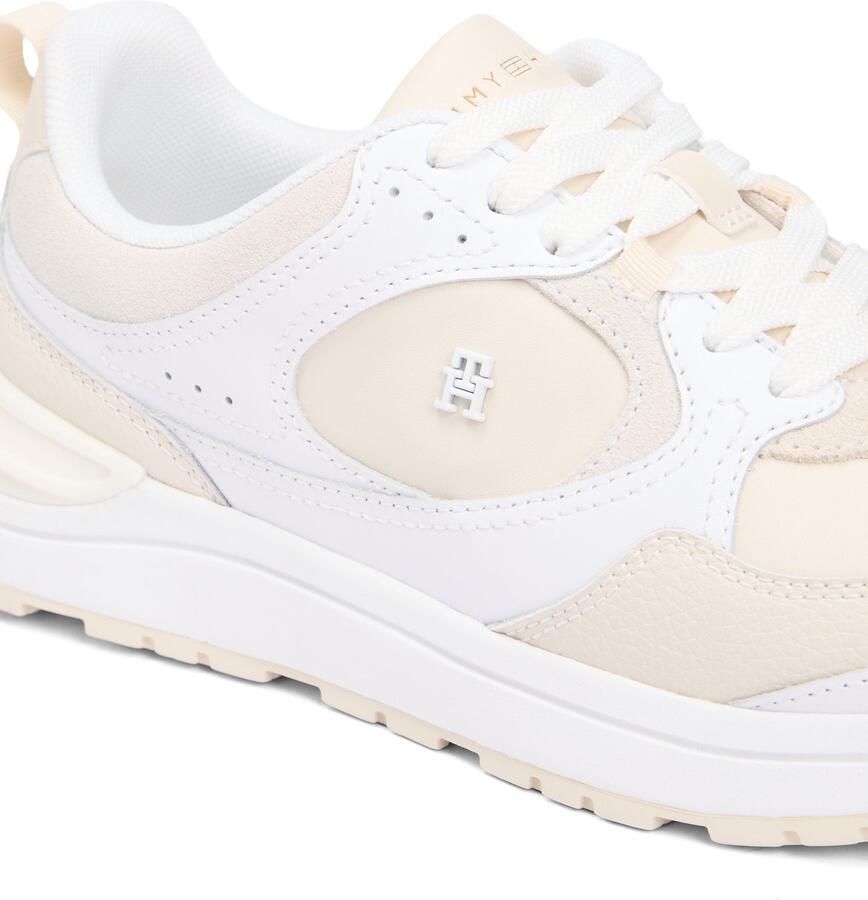 Tommy Hilfiger Casual Fashion Runner Schoenen Beige Wit Vrouw - Foto 2