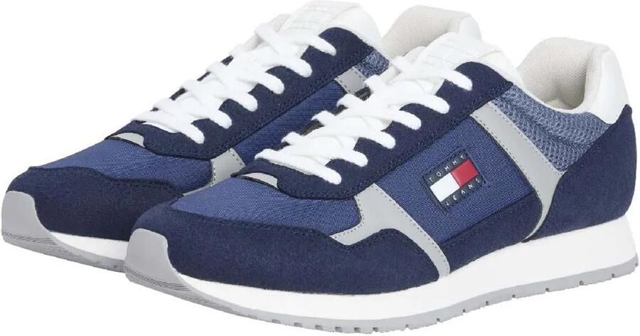 TOMMY JEANS Sneakers TJM RUNNER CASUAL veterschoen halfhoge schoen vrijetijdsschoen met zijdelings logovlag - Foto 2