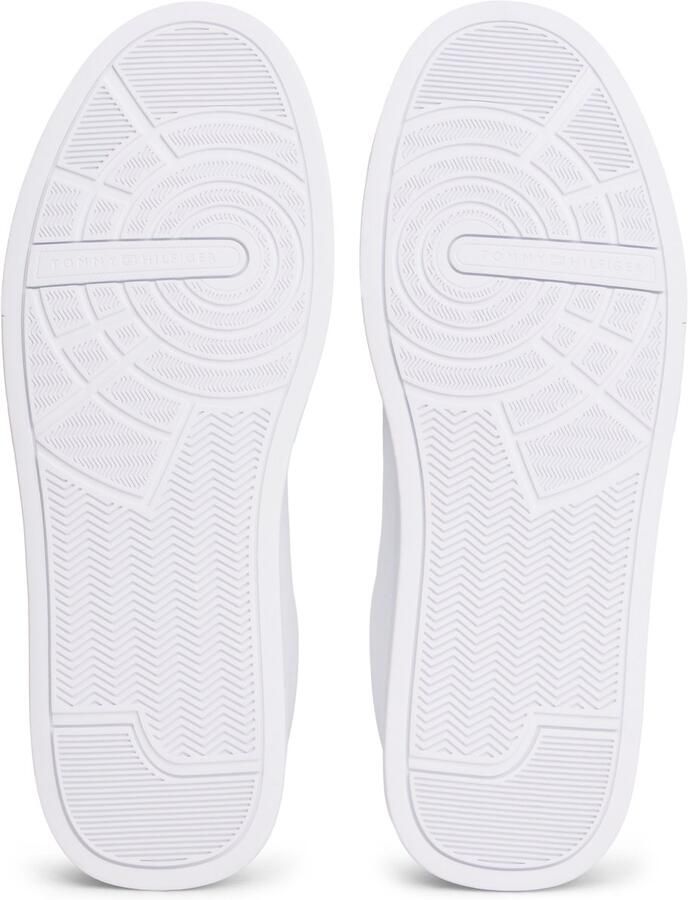 Tommy Hilfiger Sneakers TH COURT CORE vrijetijdsschoen lage schoen veterschoen zacht gevoerde schachtrand