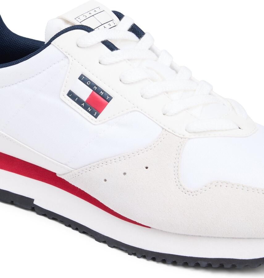 TOMMY JEANS Eva Runner Leather Schoenen Wit Man - Foto 2