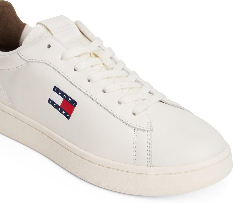 Tommy Hilfiger Witte Leren Heren Sneaker Urban Trendsetter - Foto 2