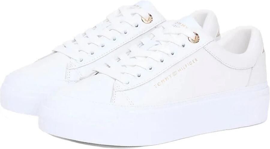 Tommy Hilfiger Lage Sneakers TH PLATFORM SNEAKER TUMBLED LTR