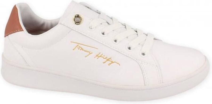 Tommy Hilfiger Signature Court Old sneaker white WIT