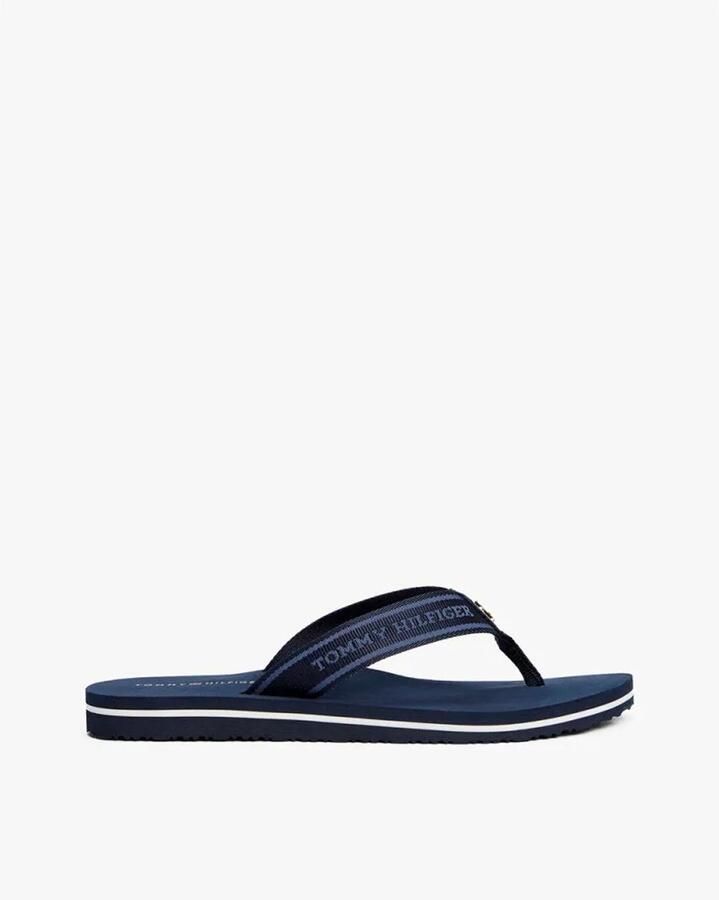Tommy Hilfiger Teenslippers HILFIGER WEBBING BEACH SANDAL