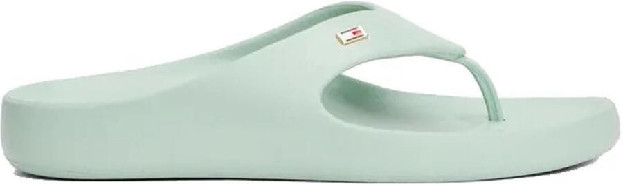 Tommy Hilfiger Teenslippers TH COMFORT BEACH SANDAL dianette zomerschoen comfortabele schoen met kleine logoborduring