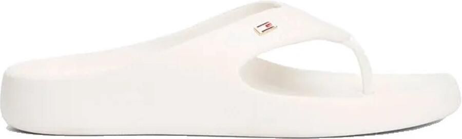 Tommy Hilfiger Teenslippers TH COMFORT BEACH SANDAL dianette zomerschoen comfortabele schoen met kleine logoborduring