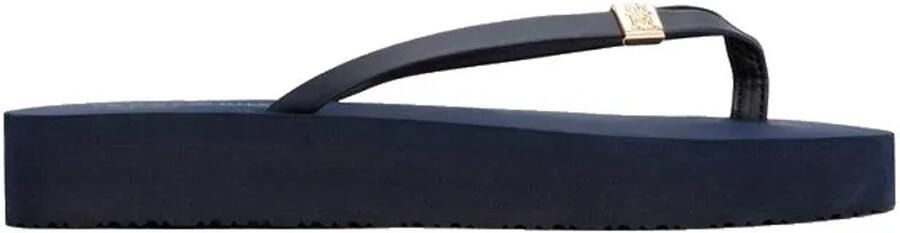Tommy Hilfiger Fw0fw08523 Slippers Blauw Vrouw