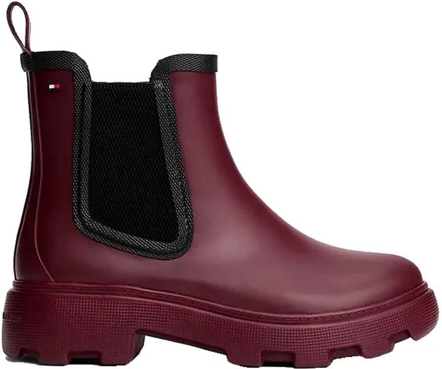 Tommy Hilfiger Fw0fw08974 Regenlaarzen Paars Vrouw