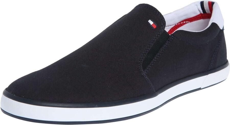 Tommy Hilfiger Slip-on sneakers ICONIC SLIP ON SNEAKER Slipper vrijetijdsschoen lage schoen met zij-stretchinzetten - Foto 7