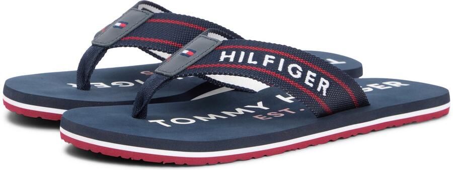 Tommy Hilfiger Heren Slippers Sporty Beach Slipper Blauw - Foto 1