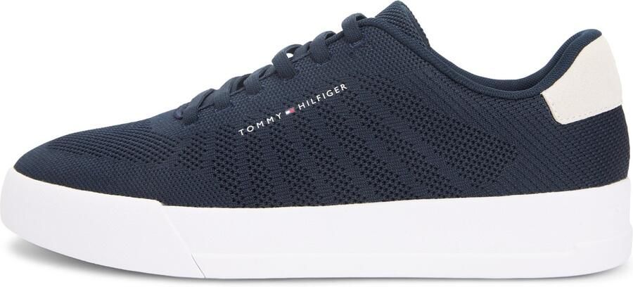 Tommy Hilfiger Heren Sneakers Court Knit Blauw