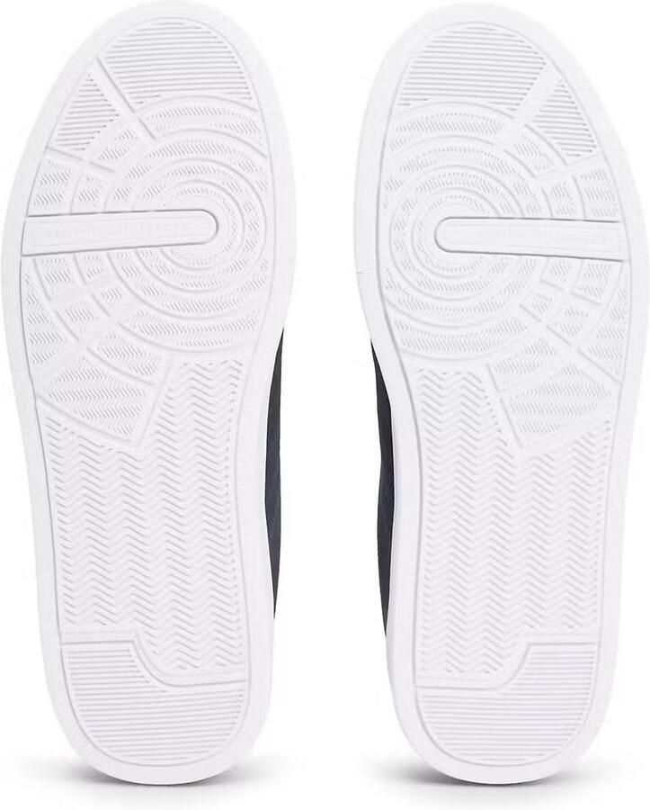 Tommy Hilfiger Heren Sneakers Court Knit Blauw