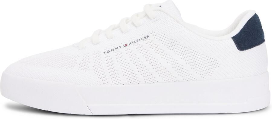 TOMMY HILFIGER Sneakers laag 'Court' navy wit