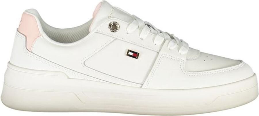 Tommy Hilfiger Plateausneakers FLAG BASKET SNEAKER met zijlogo-vlag vrijetijdsschoen halfhoge schoen veterschoen - Foto 2