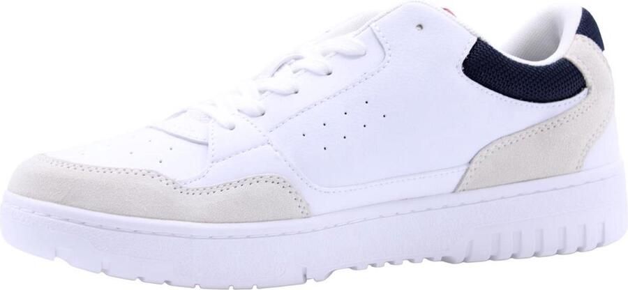 Tommy Hilfiger Sport Tommy Hilfiger TH Basket Core heren sneaker Wit - Foto 13