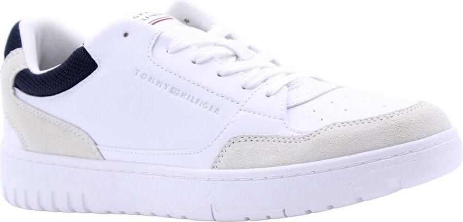 Tommy Hilfiger Sport Tommy Hilfiger TH Basket Core heren sneaker Wit - Foto 11