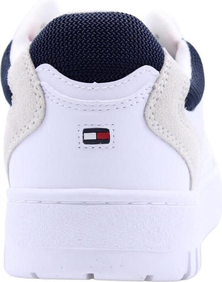 Tommy Hilfiger Sport Tommy Hilfiger TH Basket Core heren sneaker Wit - Foto 4