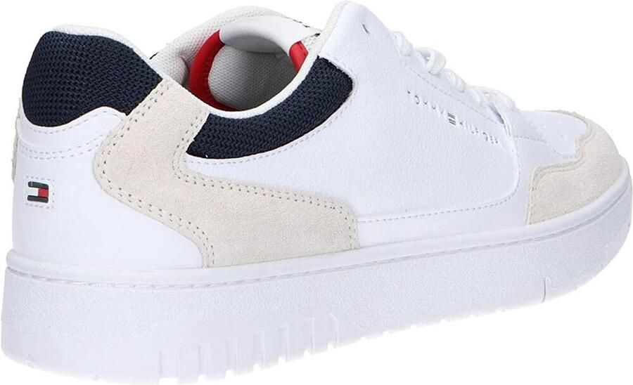 Tommy Hilfiger Sport Tommy Hilfiger TH Basket Core heren sneaker Wit - Foto 9