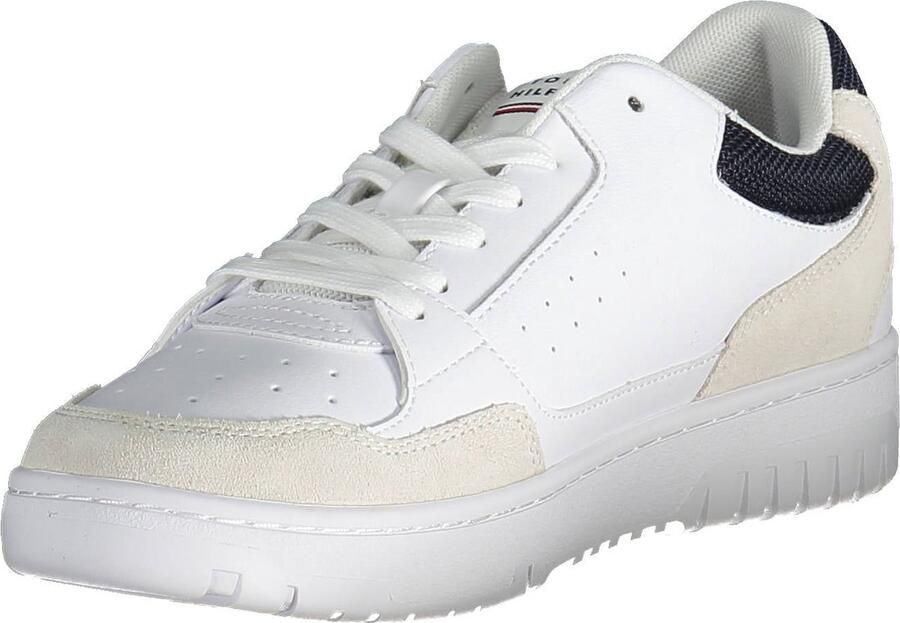 Tommy Hilfiger Sport Tommy Hilfiger TH Basket Core heren sneaker Wit - Foto 7