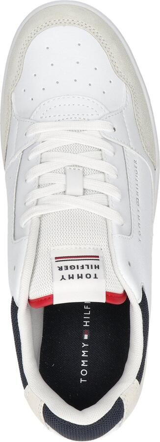 Tommy Hilfiger Sport Tommy Hilfiger TH Basket Core heren sneaker Wit - Foto 17