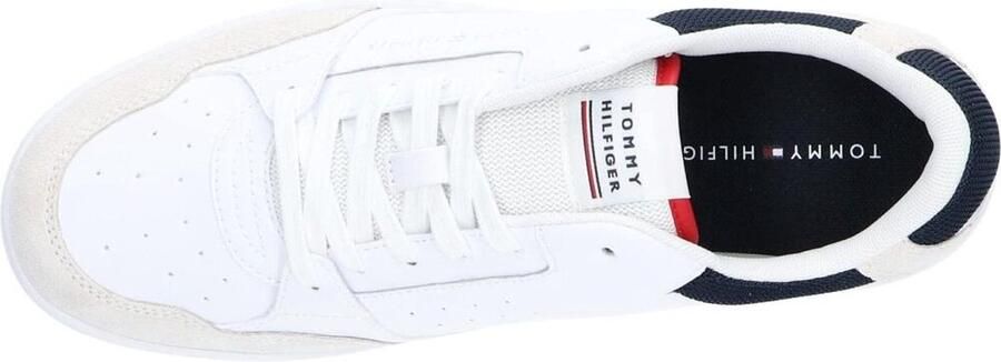 Tommy Hilfiger Sport Tommy Hilfiger TH Basket Core heren sneaker Wit - Foto 18