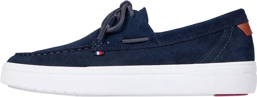 Tommy Hilfiger Modern Light Hybrid Suede Bootschoenen Blauw Man