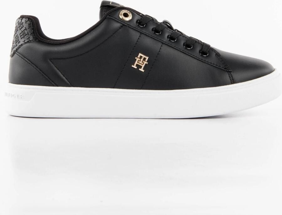 TOMMY JEANS Plateausneakers TJW RETRO BASKET ESS vrijetijdsschoen lage schoen veterschoen met zijlogo-vlag - Foto 4