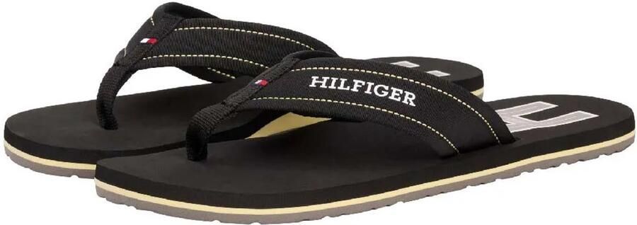 Tommy Hilfiger Padded Beach Slippers Zwart Man
