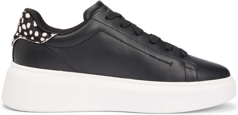 Tommy Hilfiger Platfor Sneakers Met Dierenprint Fashion Wear Vrouwen