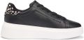 Tommy Hilfiger Platfor Sneakers Met Dierenprint Fashion Wear Vrouwen - Zwart