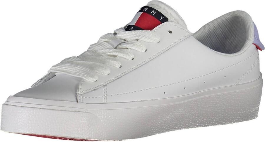 Tommy Hilfiger Polyester Sneaker Met Contrasterende Details En Logo - Foto 3