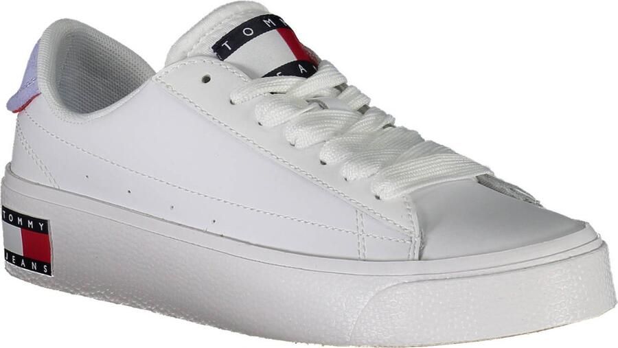 Tommy Hilfiger Polyester Sneaker Met Contrasterende Details En Logo - Foto 2