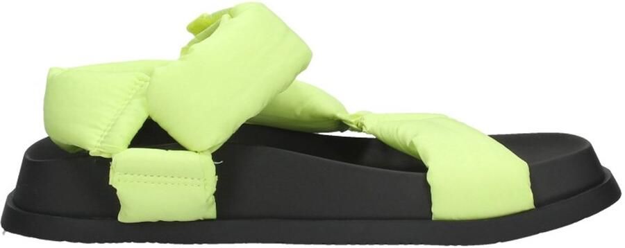 Tommy Hilfiger Sandalen Plat Sandalen Plat Groen