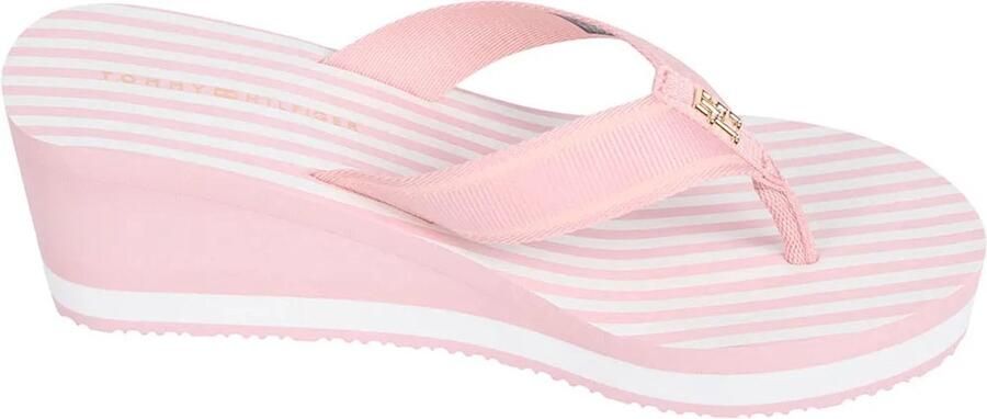 Tommy Hilfiger Stripes Beach Fw0fw08521 Slippers Roze Vrouw