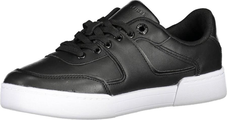 TOMMY JEANS Plateausneakers TJW RETRO BASKET ESS vrijetijdsschoen lage schoen veterschoen met zijlogo-vlag - Foto 6