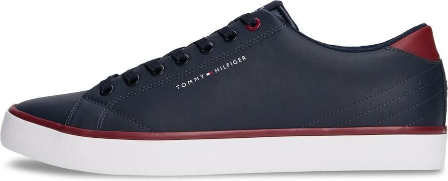 Tommy Hilfiger Sneakers TH HI VULC CORE LOW LEATHER vrijetijdsschoen lage schoen veterschoen met gevoerde schacht - Foto 2