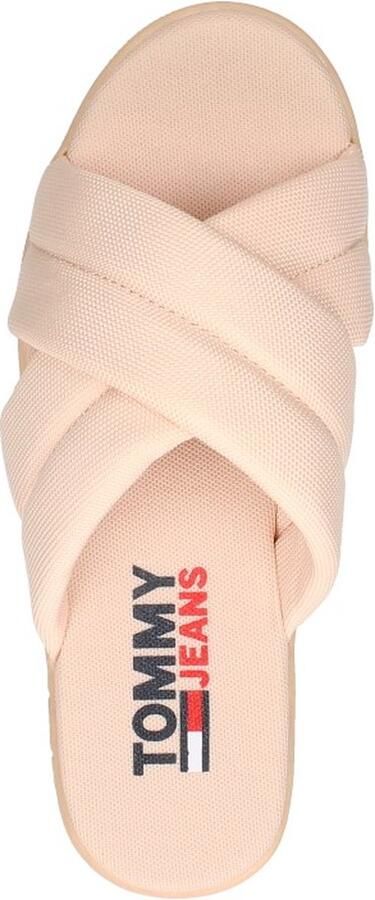 Tommy Hilfiger Tommy Jeans Flatform Sandal Open Teen Beige - Foto 2