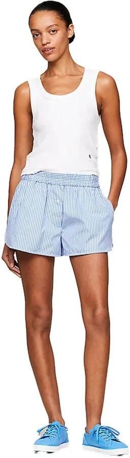 Tommy Hilfiger Plateausneakers VULC CANVAS SNEAKER vrijetijdsschoen lage schoen veterschoen met praktische aantrek-lus - Foto 1