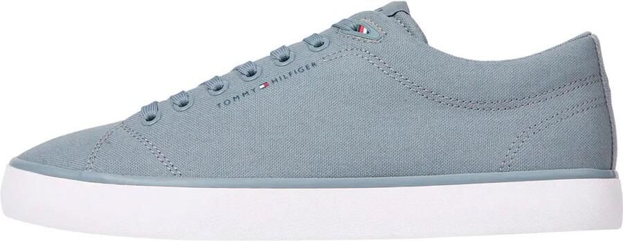 Tommy Hilfiger Sneakers TH HI VULC LOW CORE CANVAS vrijetijdsschoen lage schoen veterschoenen met zacht gepolsterde schacht