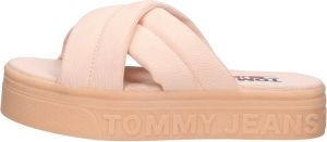 Tommy Hilfiger Tommy Jeans Flatform Sandal Open Teen beige