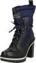 Tommy Hilfiger veterlaarzen fun outdoor nylon bootie Zwart - Thumbnail 1