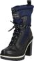 Tommy Hilfiger veterlaarzen fun outdoor nylon bootie Zwart - Thumbnail 1