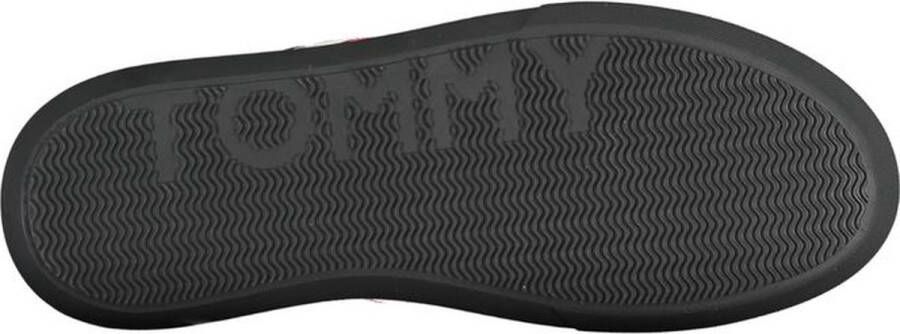 Tommy Hilfiger Sneakers ESSENTIAL LEATHER CUPSOLE met typische strepen vrijetijdsschoen lage schoen veterschoen - Foto 2